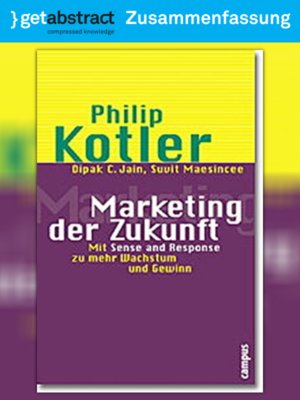 cover image of Marketing der Zukunft (Zusammenfassung)